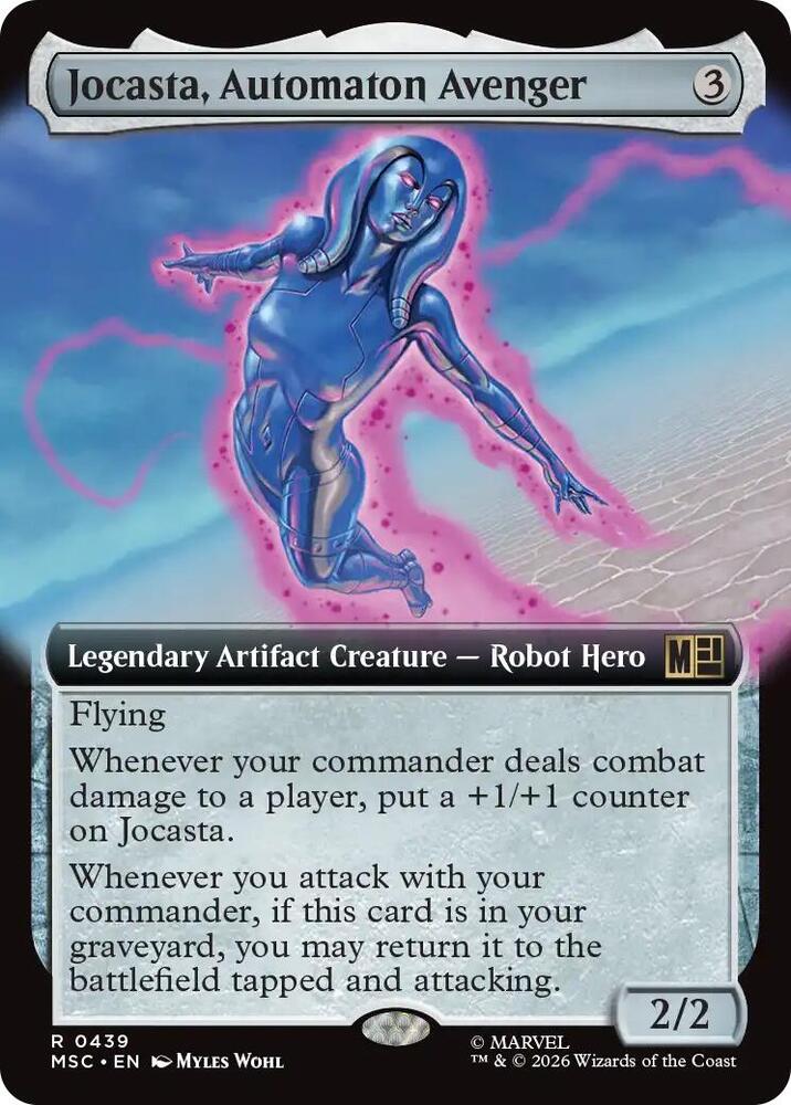 Jocasta Automaton Avenger Extended Art 439 (Commander: Marvel Super Heroes)  - Extended Art