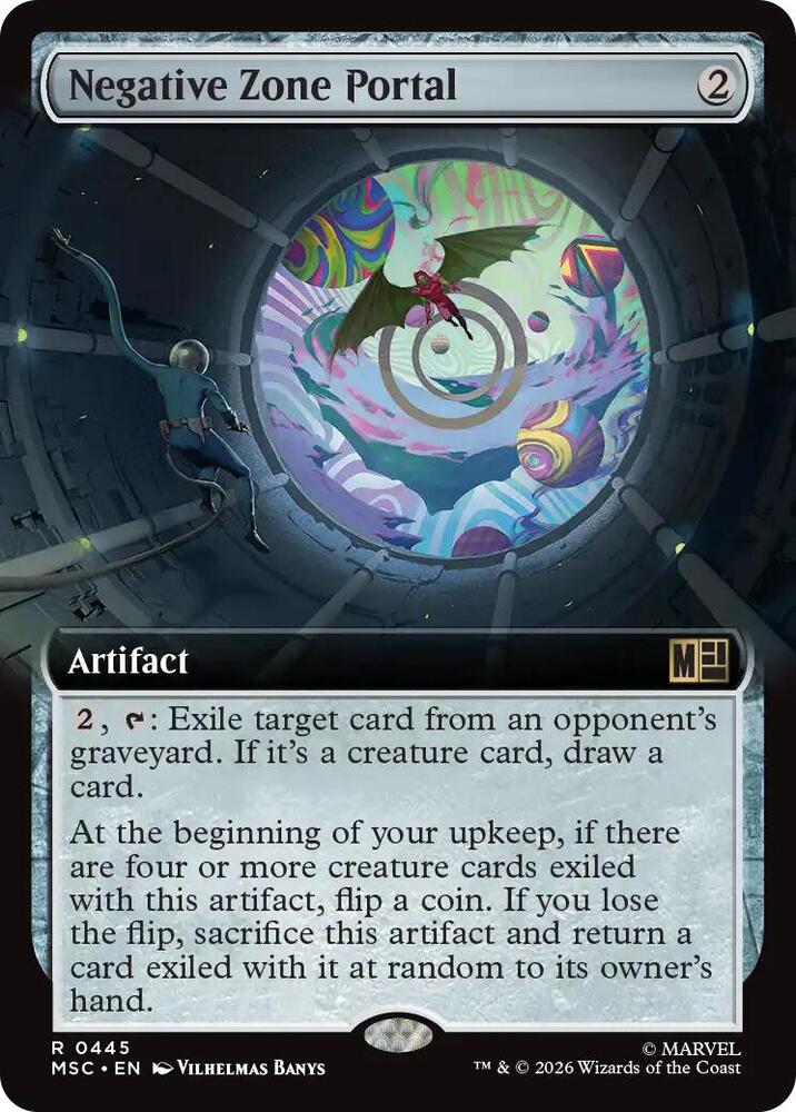 Negative Zone Portal Extended Art 445 (Commander: Marvel Super Heroes)  - Extended Art