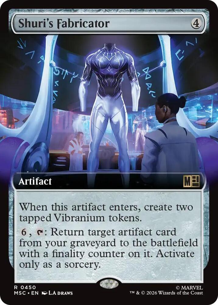 Shuris Fabricator Extended Art 450 (Commander: Marvel Super Heroes)  - Extended Art