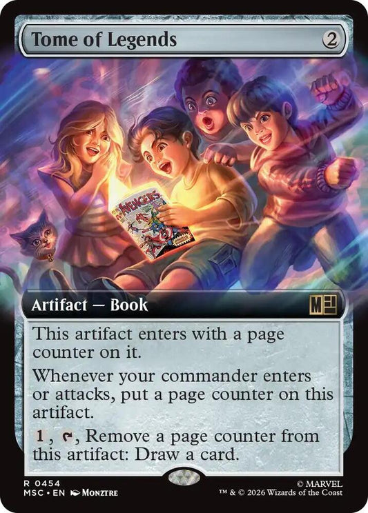 Tome of Legends Extended Art 454 (Commander: Marvel Super Heroes)  - Extended Art