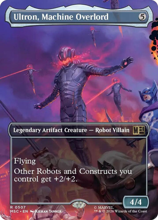Ultron, Machine Overlord 507 (Commander: Marvel Super Heroes)  - Borderless