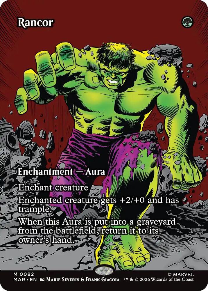 Rancor 82 (Marvel Universe Eternal-Legal)  - Borderless Foil