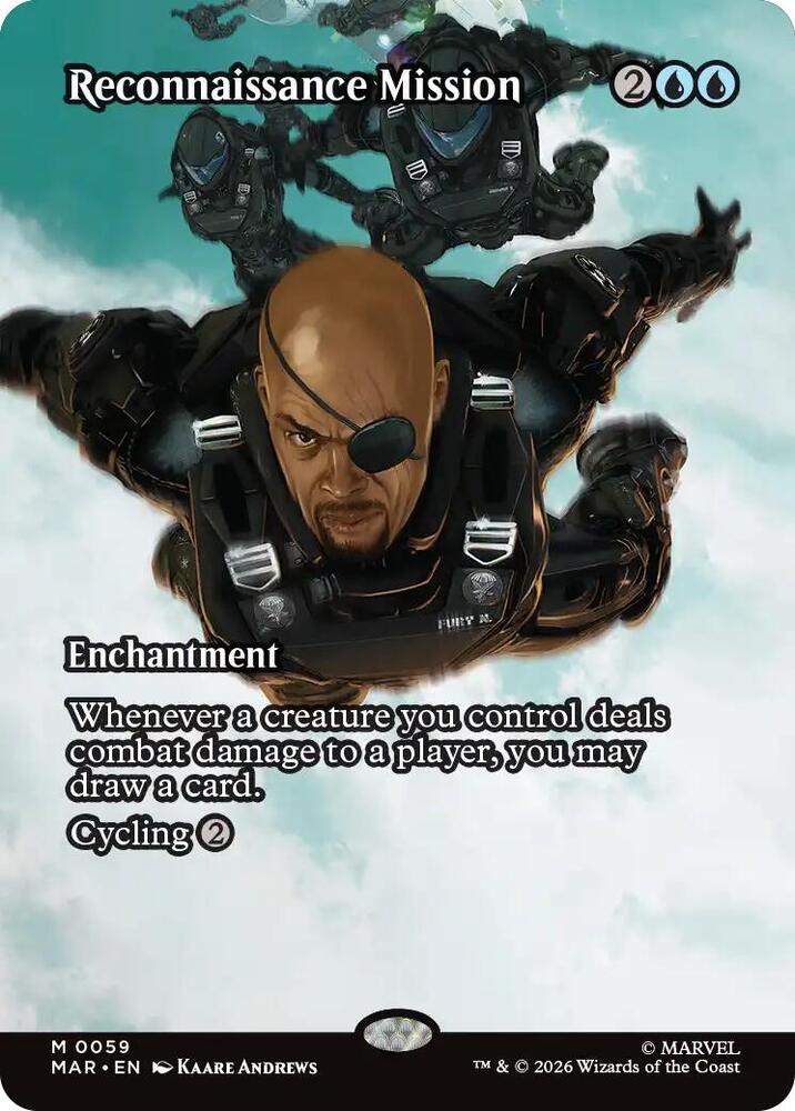 Reconnaissance Mission 59 (Marvel Universe Eternal-Legal)  - Borderless Foil