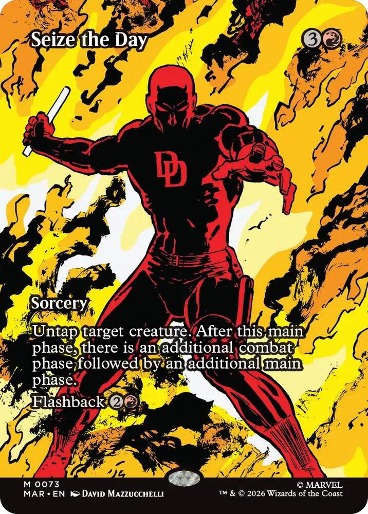 Seize the Day 73 (Marvel Universe Eternal-Legal)  - Borderless Foil