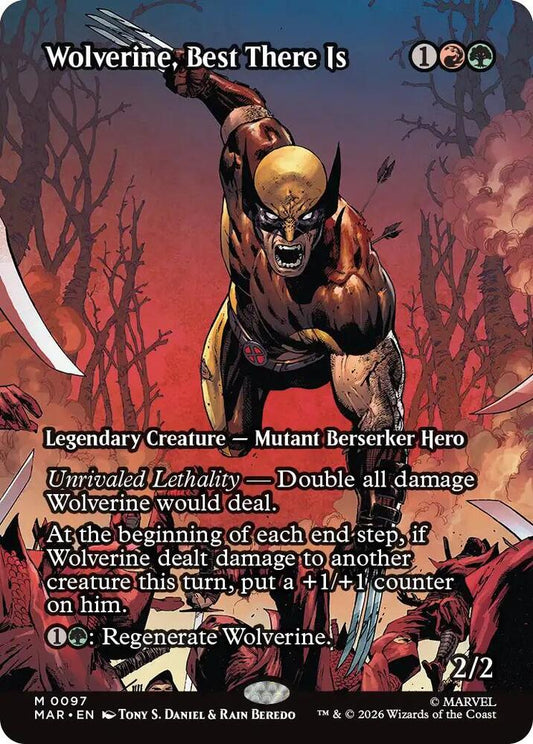 Wolverine, Best There Is 97 (Marvel Universe Eternal-Legal)  - Borderless Foil