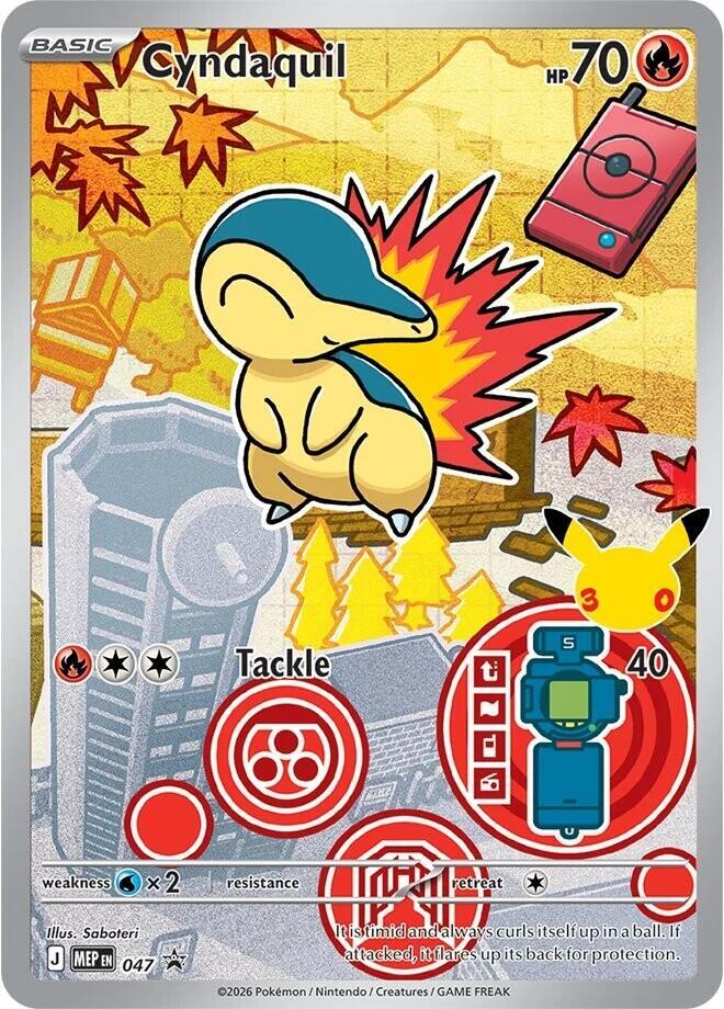 Cyndaquil 047 (First Partner Collection 2026)  - Holofoil