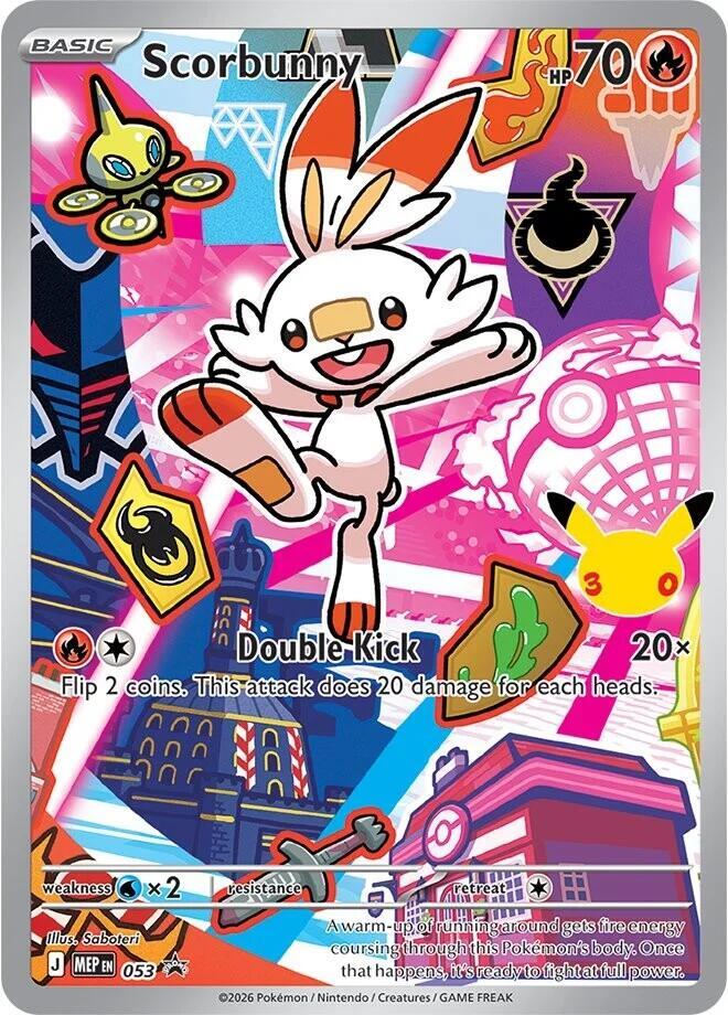Scorbunny 053 (First Partner Collection 2026)  - Holofoil
