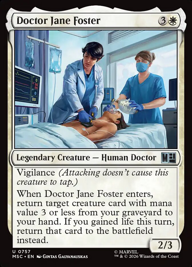 Doctor Jane Foster 757 (Commander: Marvel Super Heroes)  - Foil