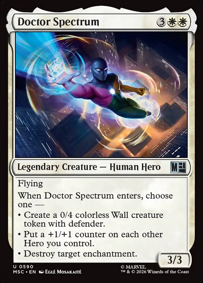 Doctor Spectrum 590 (Commander: Marvel Super Heroes)  - Foil