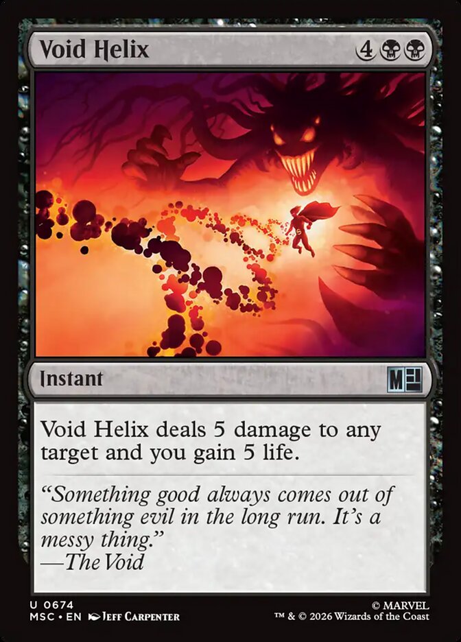 Void Helix 674 (Commander: Marvel Super Heroes)  - Foil