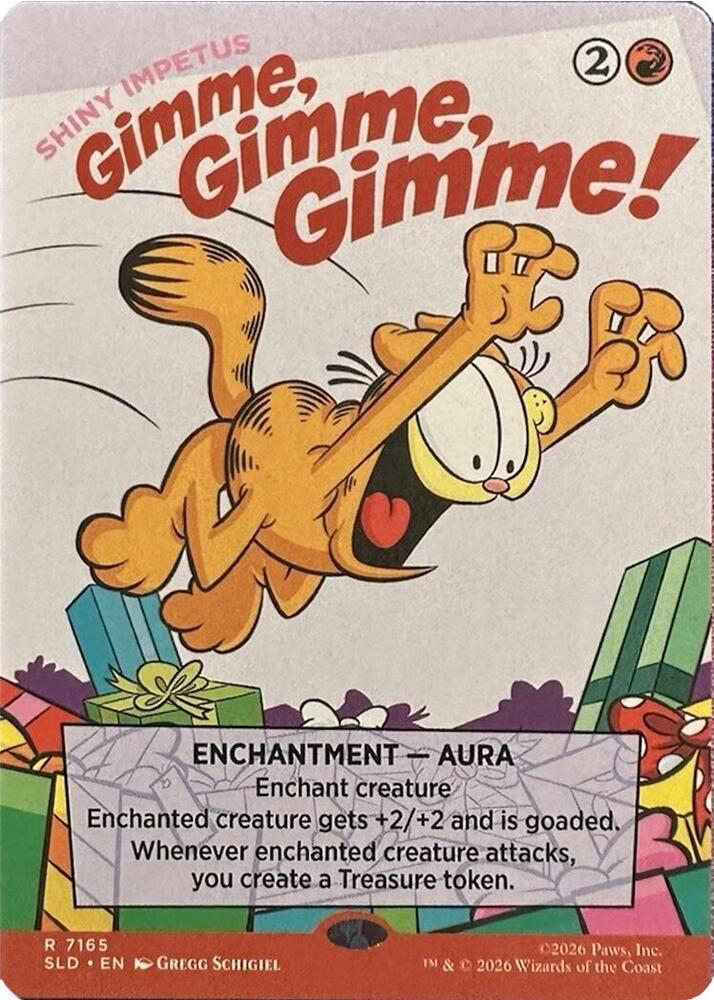 Gimme Gimme Gimme Shiny Impetus 7165 (Secret Lair Drop Series)  - Foil