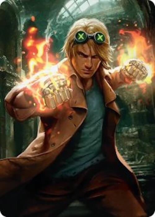 Chase Stein Runaway Art Card 43 (Art Series: Marvel Super Heroes) 