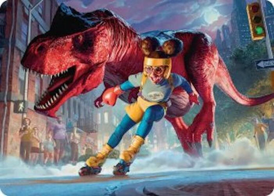 Moon Girl and Devil Dinosaur Art Card 14 (Art Series: Marvel Super Heroes) 