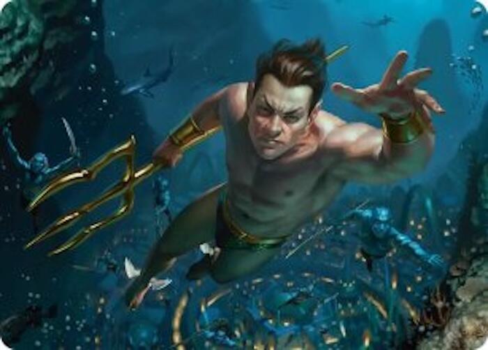 Namor the Sub Mariner Art Card 6 (Art Series: Marvel Super Heroes) 