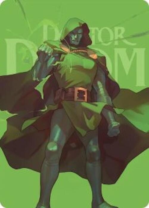 Doctor Doom Art Card 24 (Art Series: Marvel Super Heroes) 