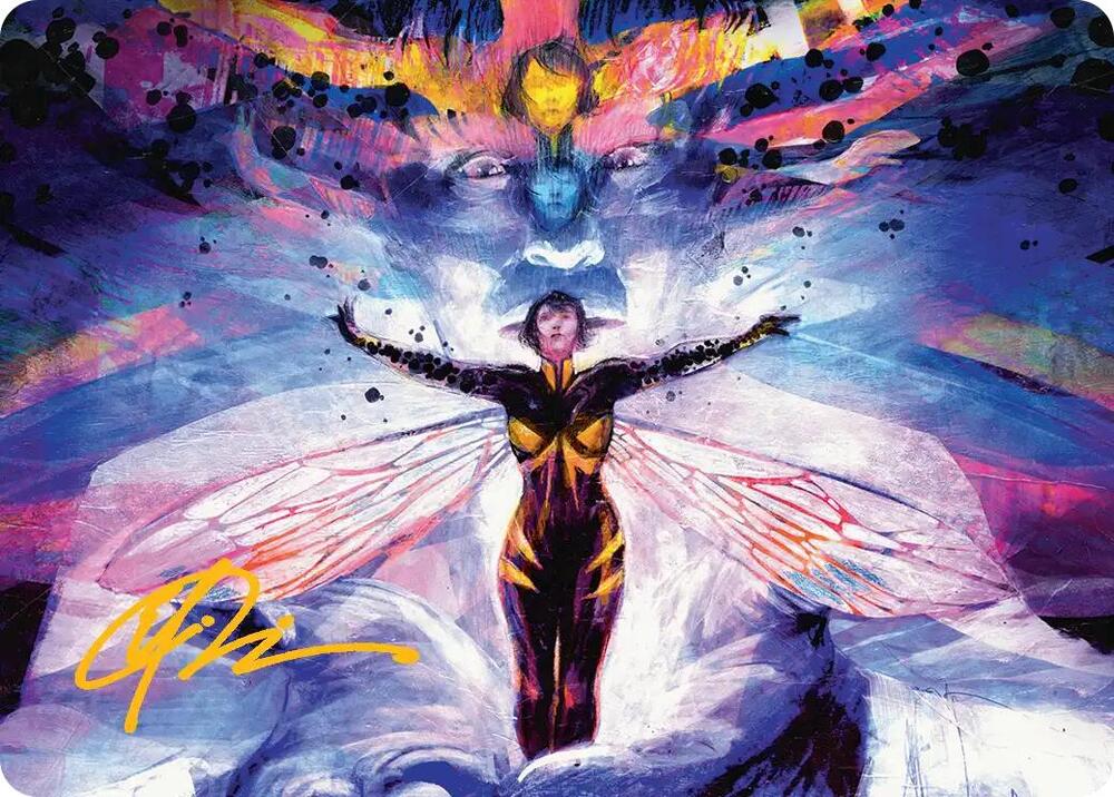 Pym Particles Art Card Gold Stamped Signature 8 (Art Series: Marvel Super Heroes) 