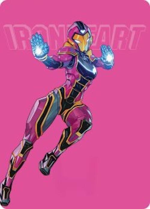 Ironheart Clever Champion Art Card 23 (Art Series: Marvel Super Heroes) 