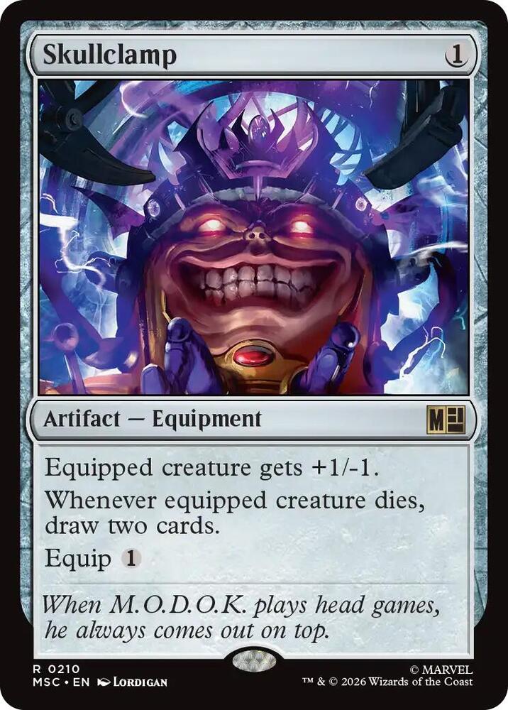 Skullclamp 210 (Commander: Marvel Super Heroes) 