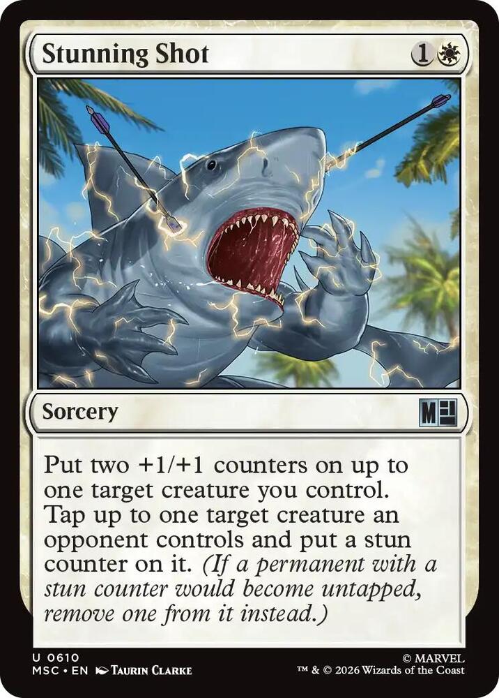 Stunning Shot 610 (Commander: Marvel Super Heroes)  - Foil