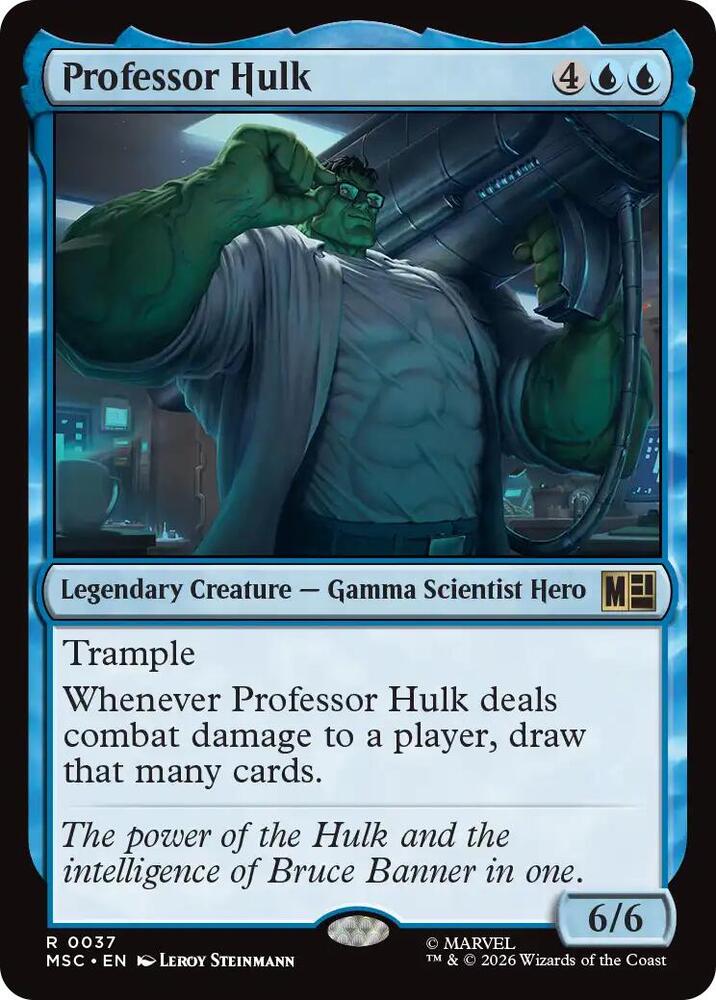 Professor Hulk 37 (Commander: Marvel Super Heroes) 