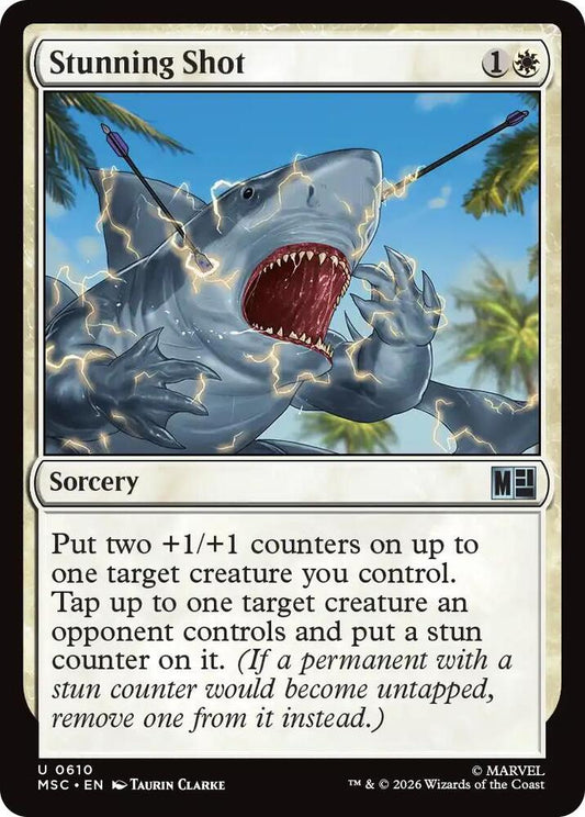 Stunning Shot 610 (Commander: Marvel Super Heroes)  - Foil