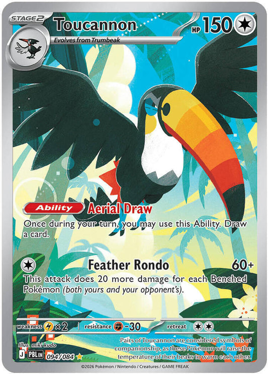Toucannon 094/084 (ME05: Pitch Black)  - Holofoil