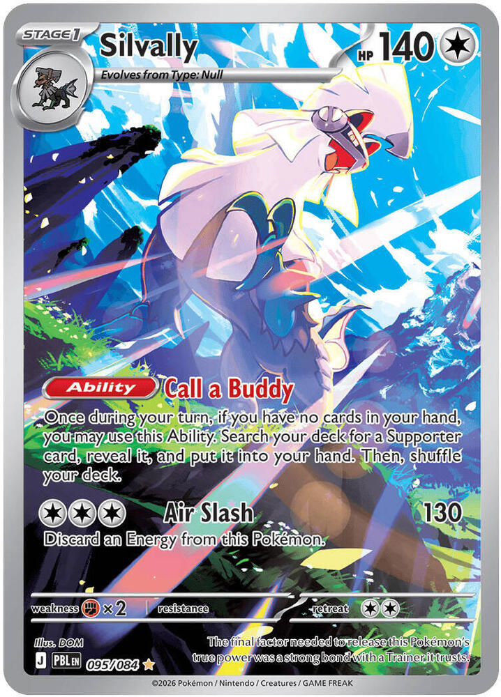 Silvally 095/084 (ME05: Pitch Black)  - Holofoil