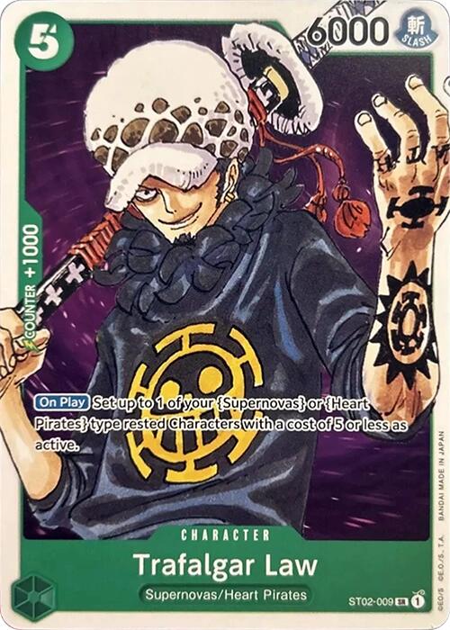 Trafalgar Law ST02-009 (Revision Pack Cards)  - Foil