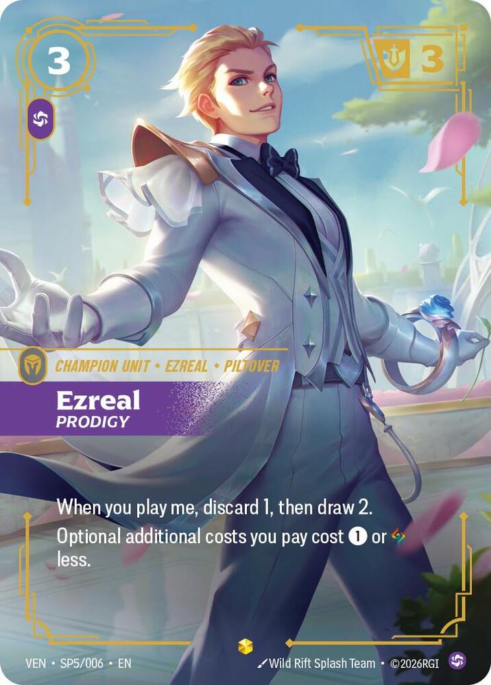 Ezreal - Prodigy SP5/006 (Vendetta)  - Foil