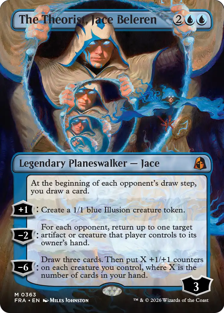 The Theorist, Jace Beleren 363 (Reality Fracture)  - Borderless