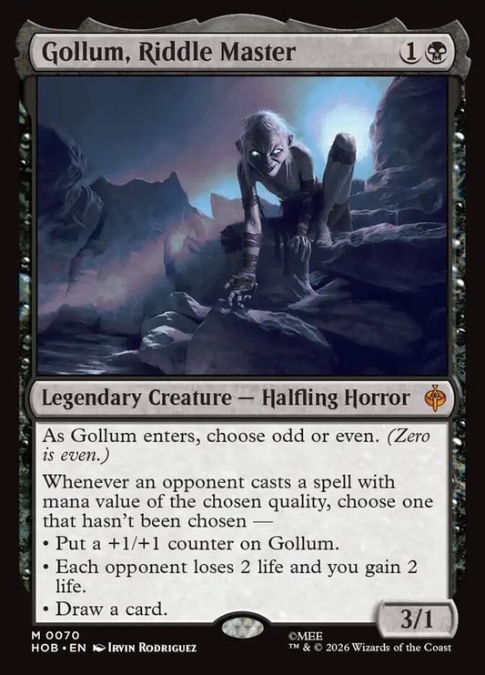 Gollum, Riddle Master 70 (The Hobbit)  - Foil