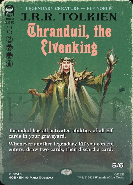 Thranduil, the Elvenking 246 (The Hobbit)  - Borderless Foil