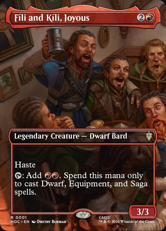 Fíli and Kíli, Joyous 1 (The Hobbit: Eternal-Legal)  - Borderless