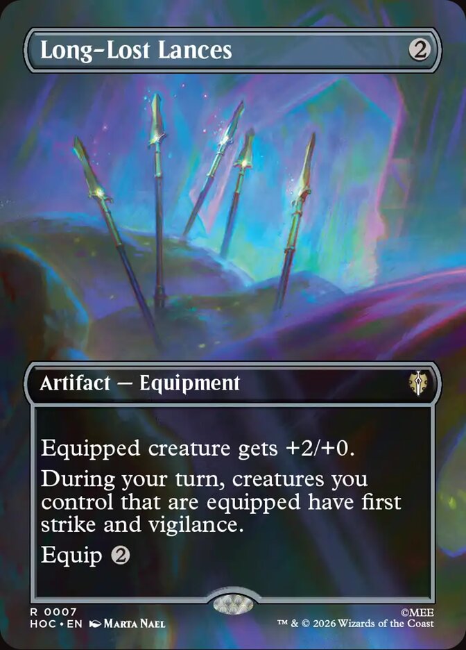 Long-Lost Lances 7 (The Hobbit: Eternal-Legal)  - Borderless Foil