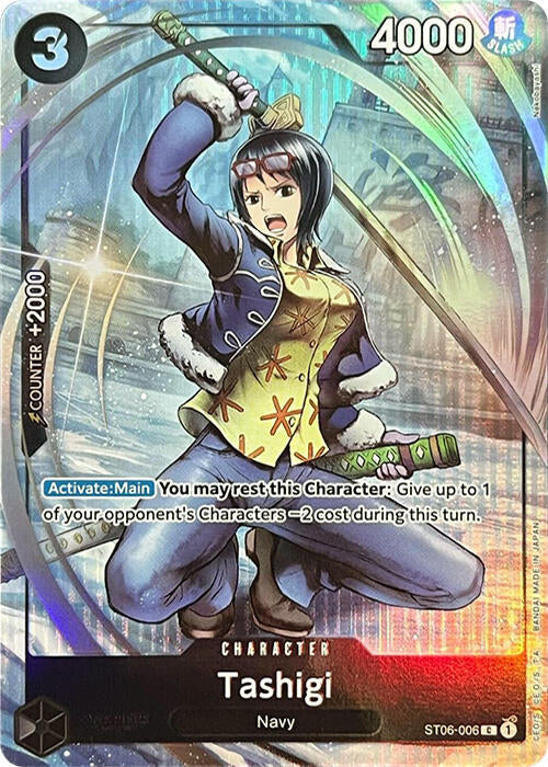 Tashigi (PCC Fest 23-24) ST06-006 (One Piece Promotion Cards)  - Full Art Foil