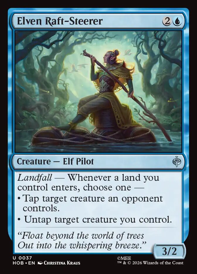 Elven Raft-Steerer 37 (The Hobbit)  - Foil