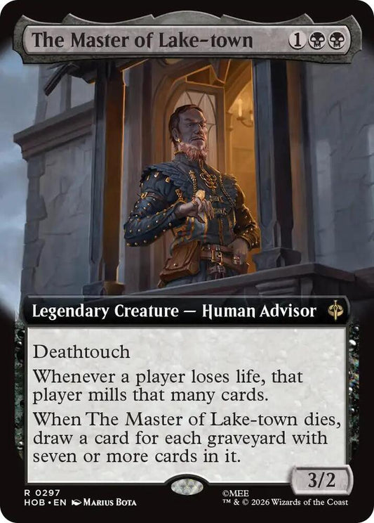The Master of Lake-town 297 (The Hobbit)  - Extended Art