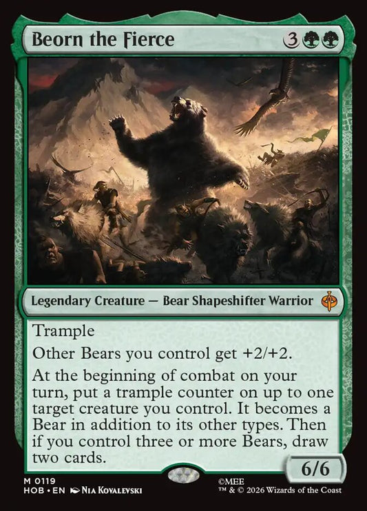 Beorn the Fierce 119 (The Hobbit) 