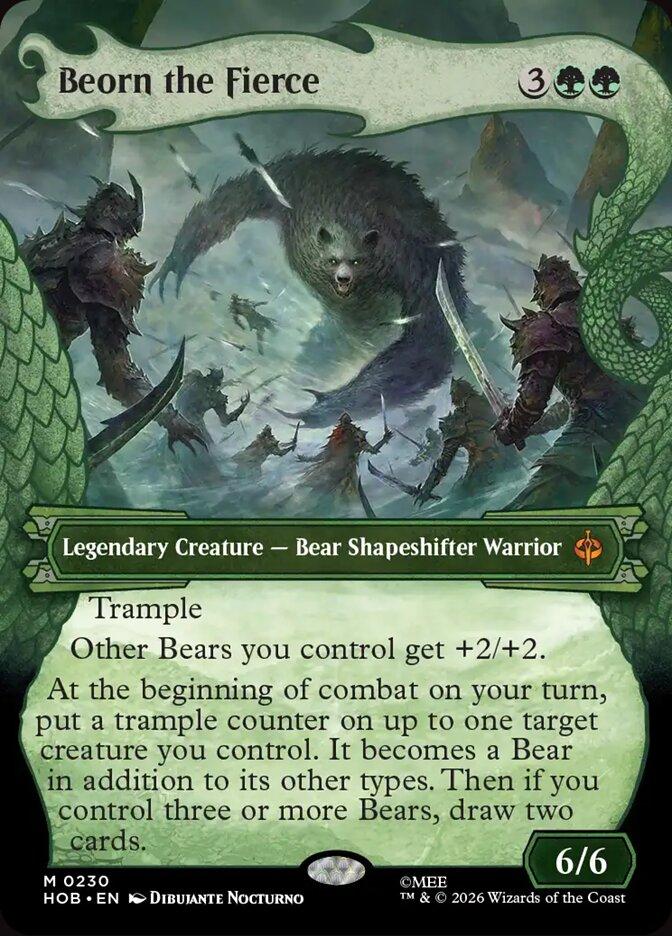 Beorn the Fierce 230 (The Hobbit)  - Showcase