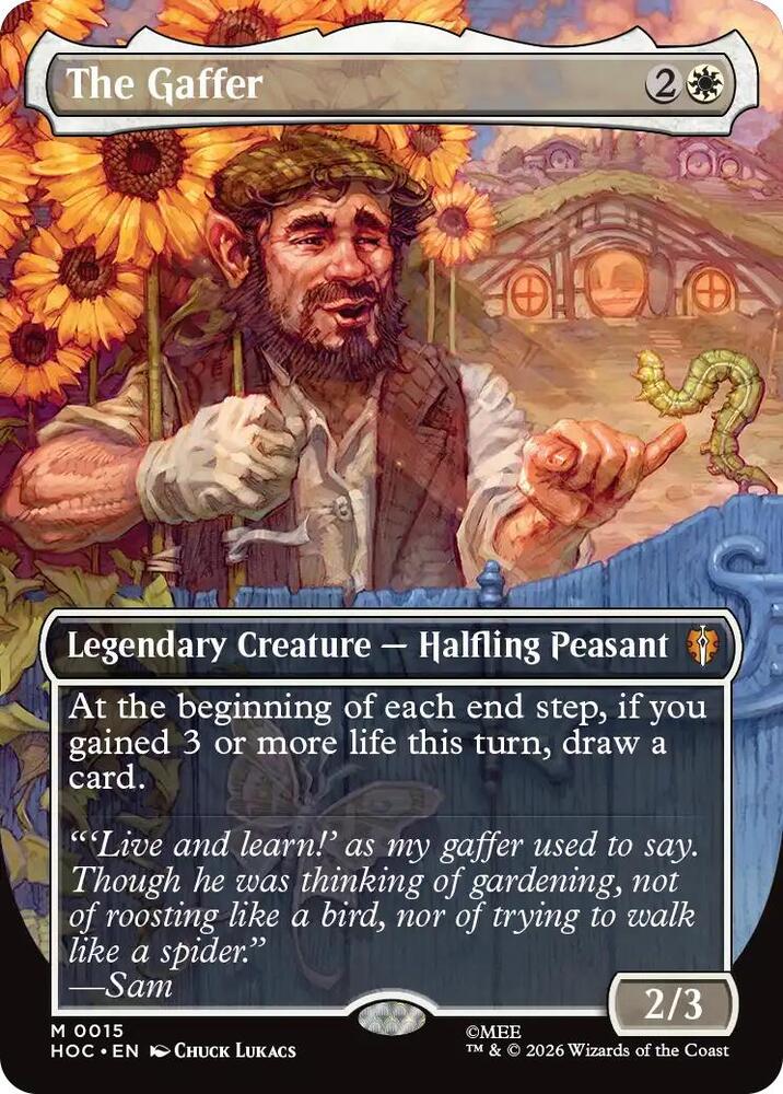 The Gaffer 15 (The Hobbit: Eternal-Legal)  - Borderless Foil