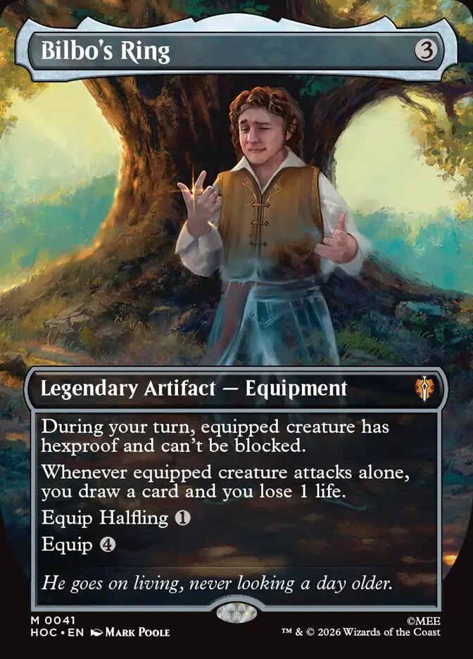 Bilbo's Ring 41 (The Hobbit: Eternal-Legal)  - Borderless Foil
