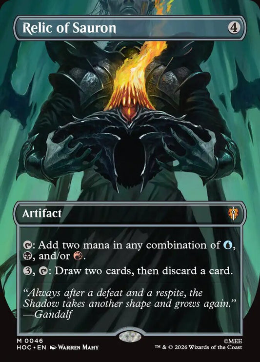 Relic of Sauron 46 (The Hobbit: Eternal-Legal)  - Borderless Foil