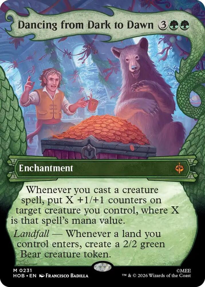 Dancing from Dark to Dawn 231 (The Hobbit)  - Showcase Foil