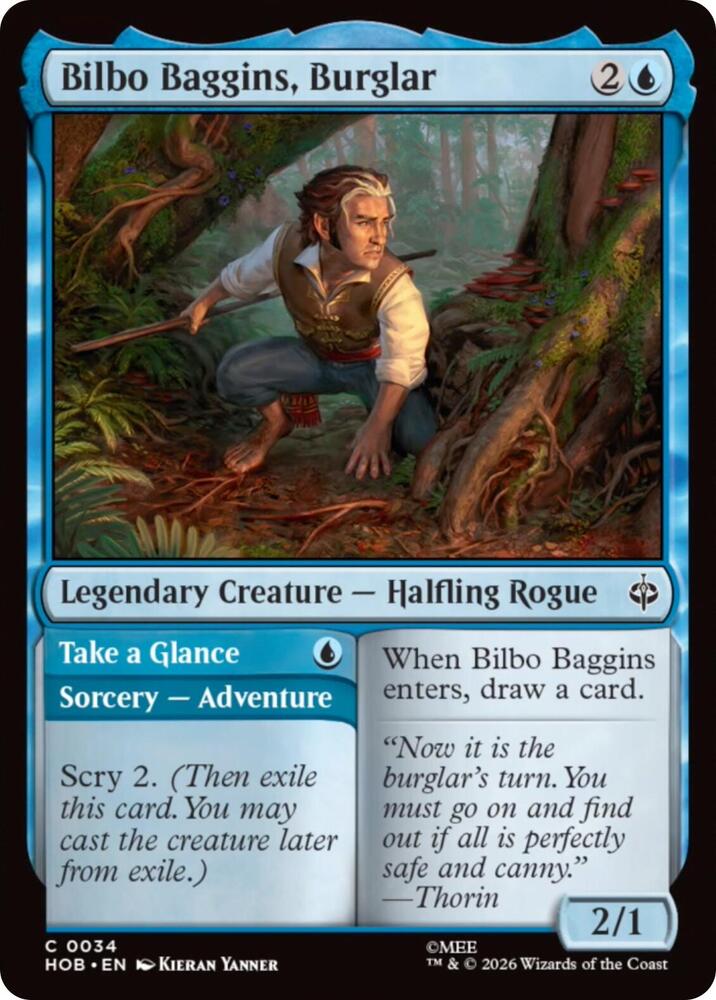 Bilbo Baggins, Burglar 34 (The Hobbit)  - Foil