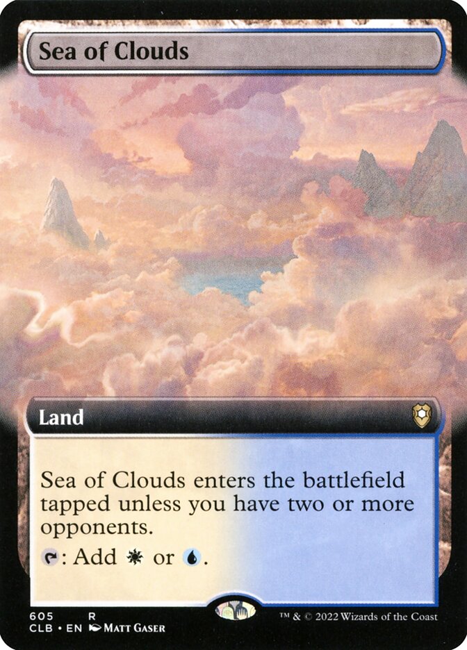 Sea of Clouds 605 (Commander Legends: Battle for Baldur's Gate) 