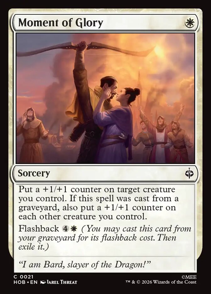 Moment of Glory 21 (The Hobbit)  - Foil