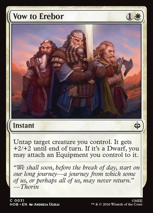 Vow to Erebor 31 (The Hobbit) 