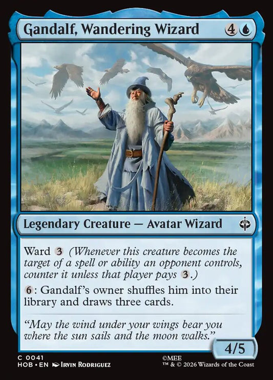 Gandalf, Wandering Wizard 41 (The Hobbit) 