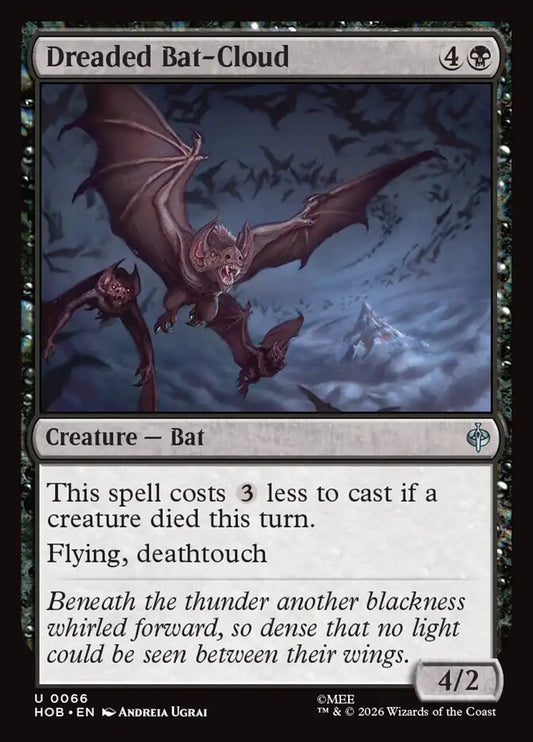 Dreaded Bat-Cloud 66 (The Hobbit)  - Foil