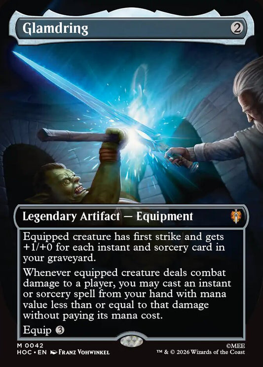 Glamdring 42 (The Hobbit: Eternal-Legal)  - Borderless Foil